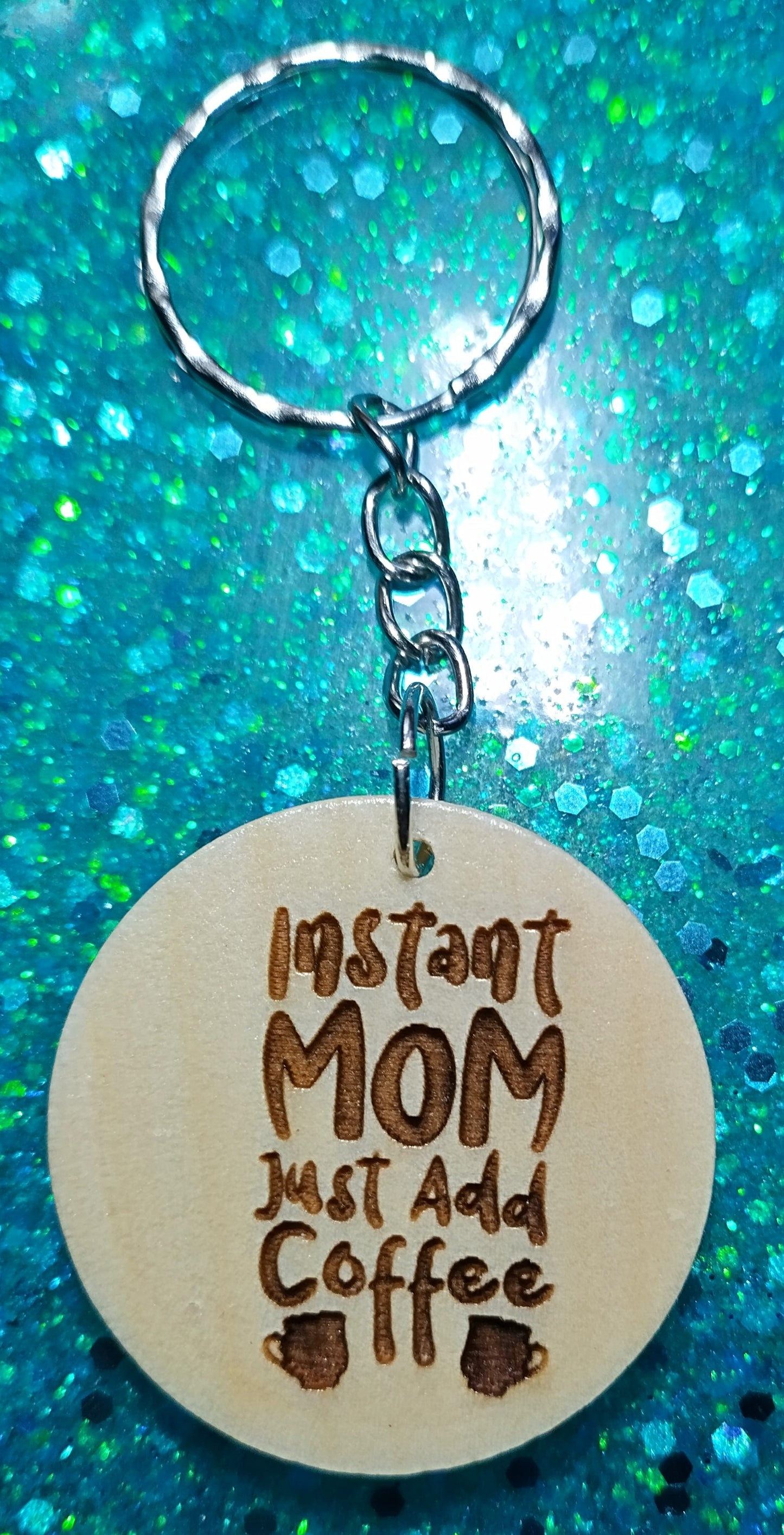 Engraved Mom Keychains