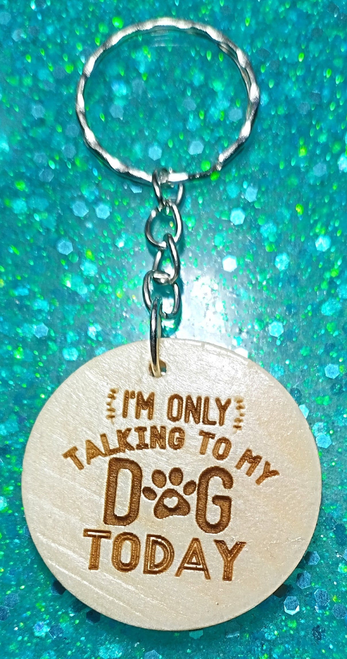 Dog Engraved Keychains