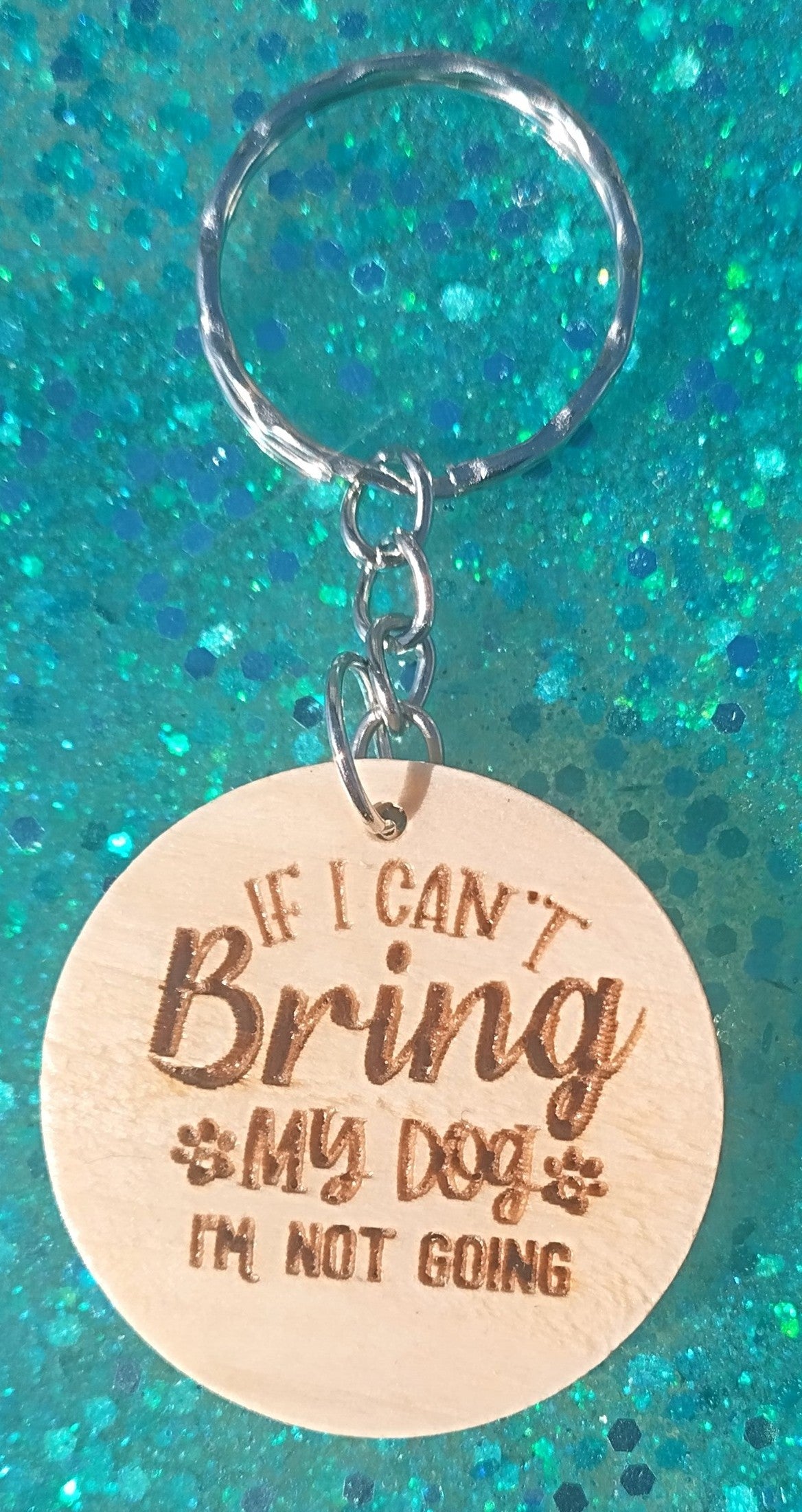 Dog Engraved Keychains