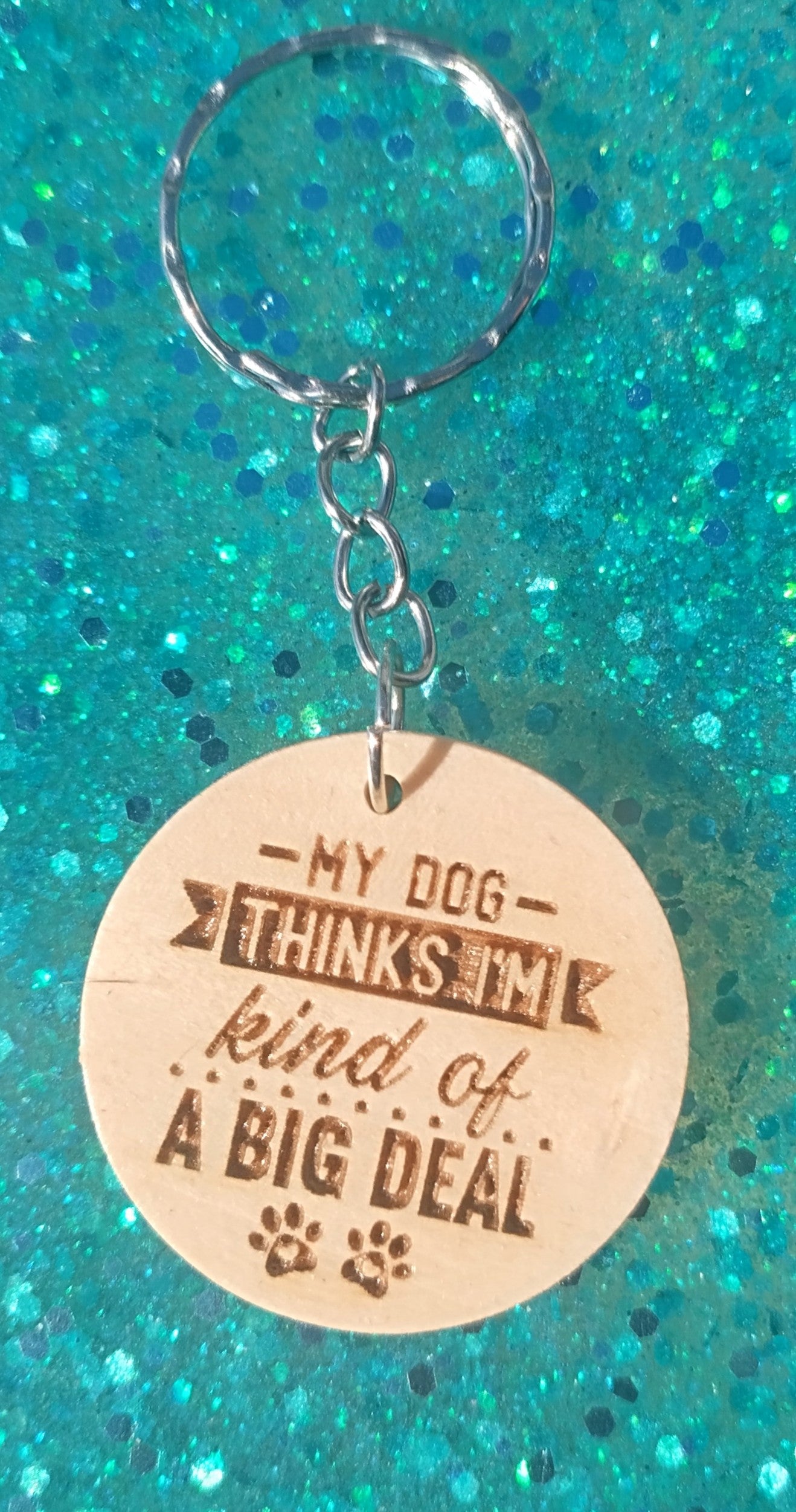 Dog Engraved Keychains