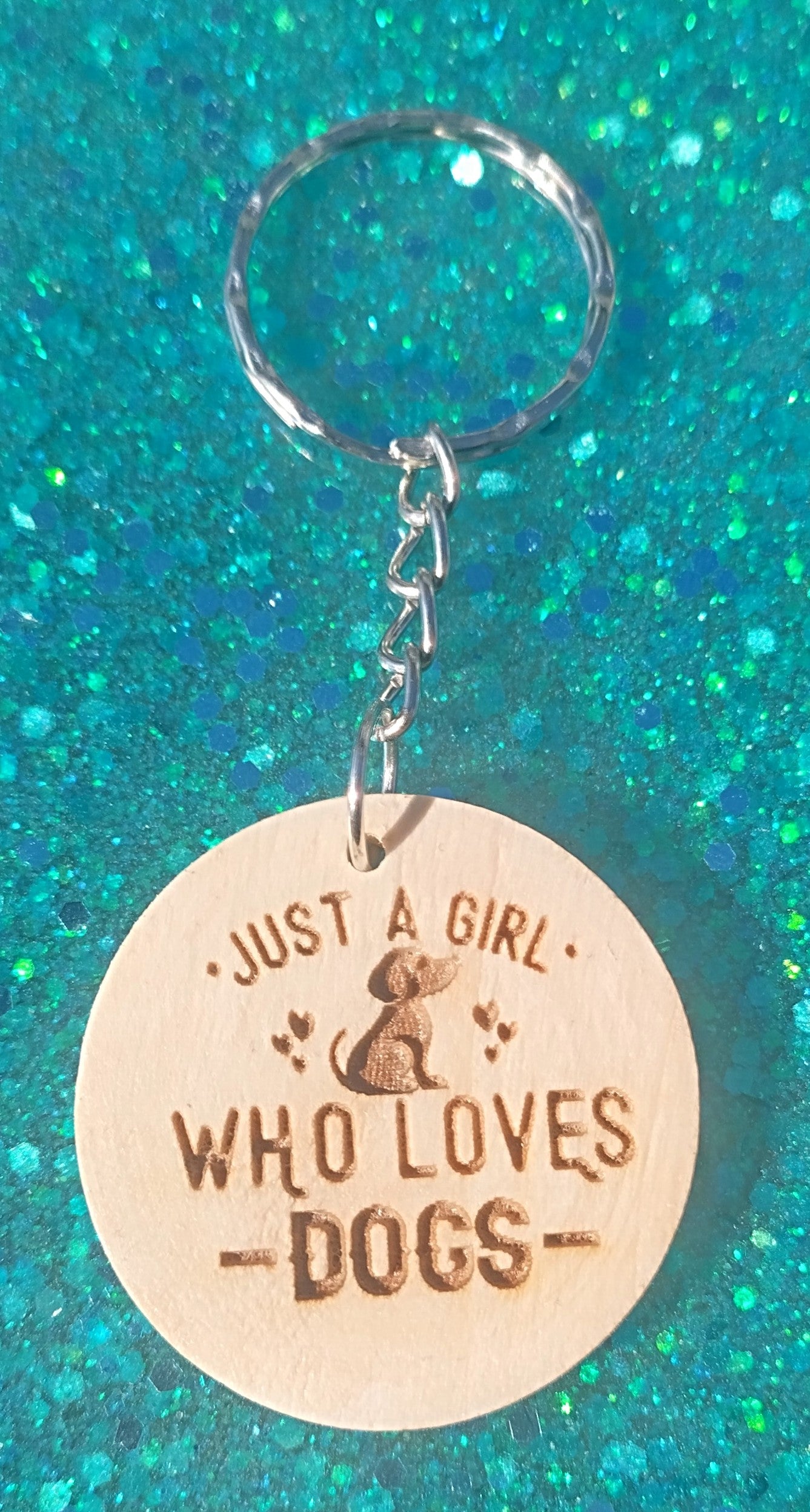 Dog Engraved Keychains